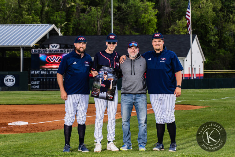 West Rebels Baseball Senior Night