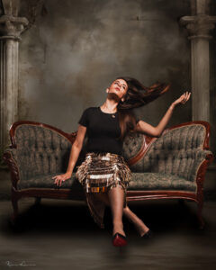 High Fashion Senior Portrait by Kevin Lemere