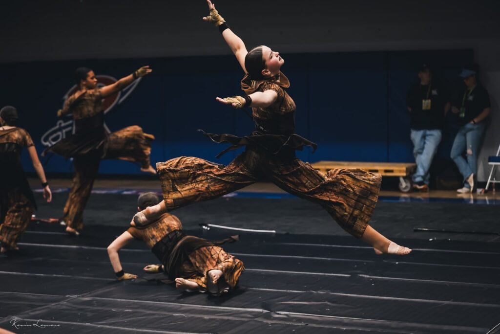 Hardin Valley Academy Open Wintergard performing in competition at Roane state community college in the ETPAA 2026 circuit