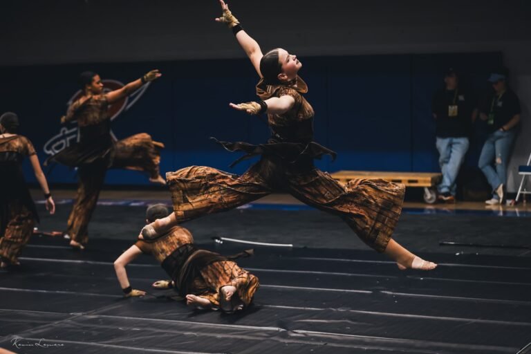 Hardin Valley Academy Open Wintergard performing in competition at Roane state community college in the ETPAA 2026 circuit