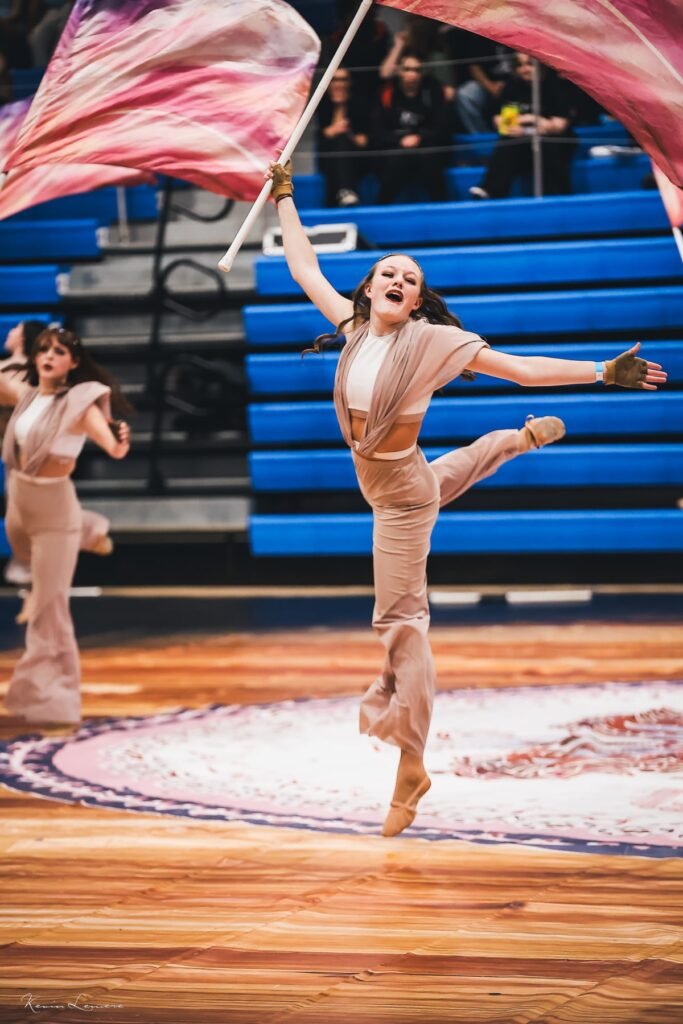 Maryville Wintergard performing at an ETPAA competition